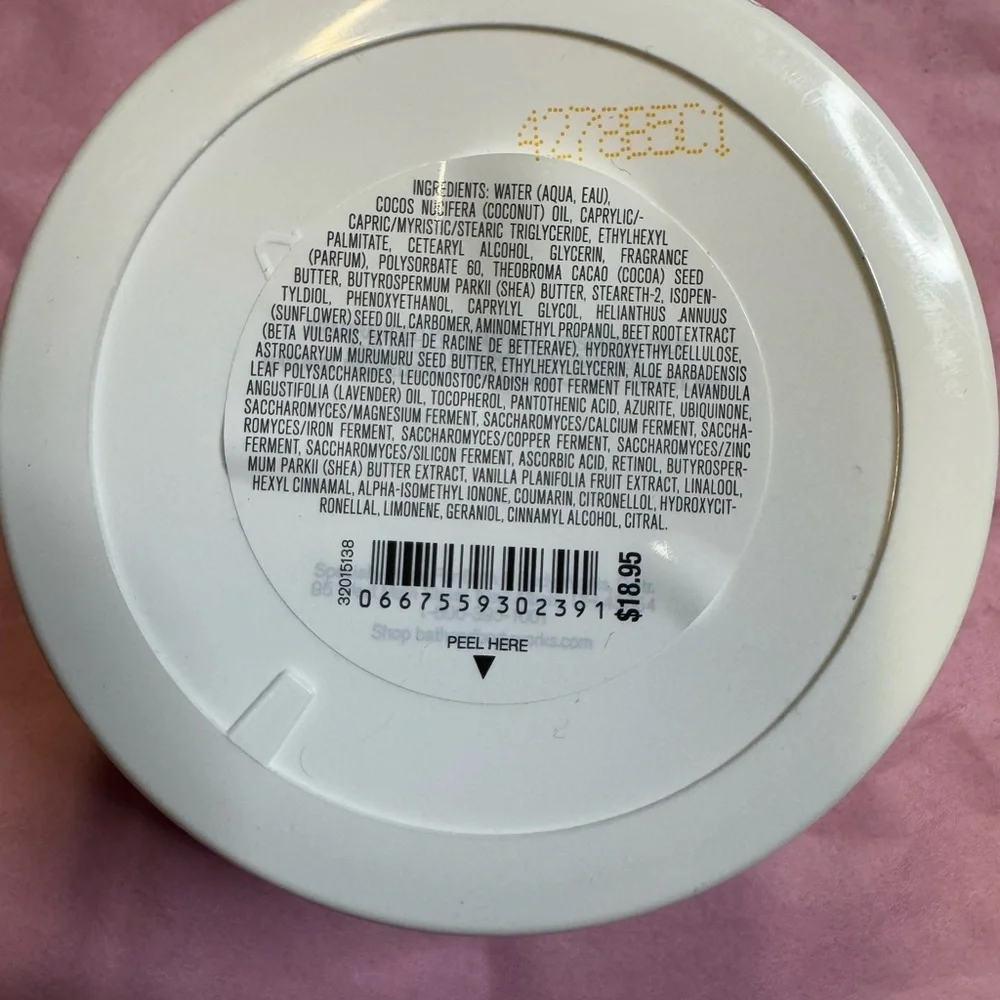 Bath & Body Works Lavender Vanilla Body Butter